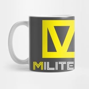 Militech Corp White Logo Mug